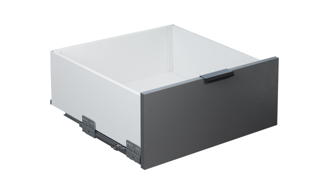 Комплект ящика 199х450 Soft-Close, белый, полн. выдвиж., Slimbox Evolution AKS