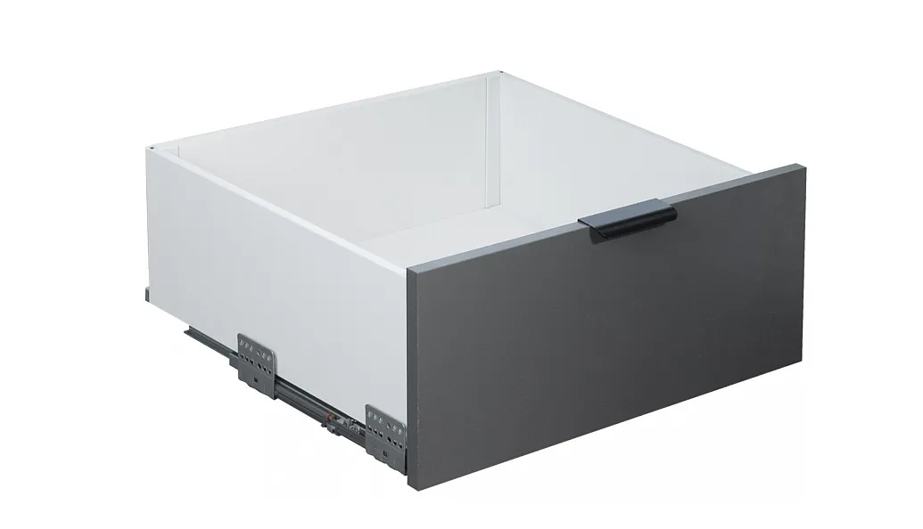 Комплект ящика 199х500 Soft-Close, белый, полн. выдвиж., Slimbox Evolution AKS
