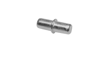  - Полкодержатель металл L=16/ D=5x5 хром, (5000 шт), MF