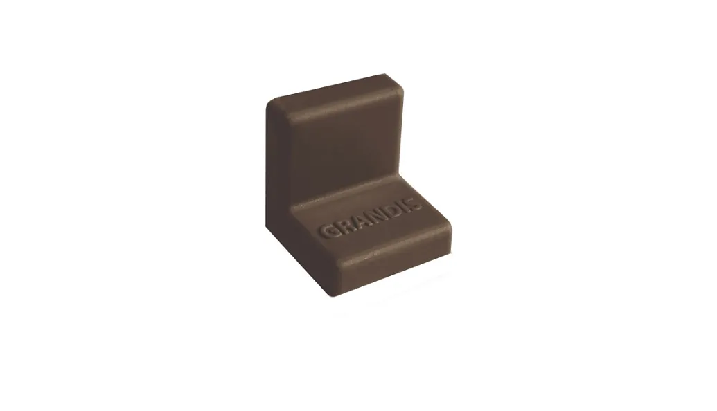 Уголок металлический 20*20 с накладкой венге Ardex
