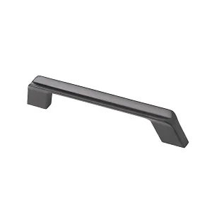  - Ручка-скоба TECHNO line L=180 С=160 графит, цинк+алюм, 25 шт/уп, Design AKS